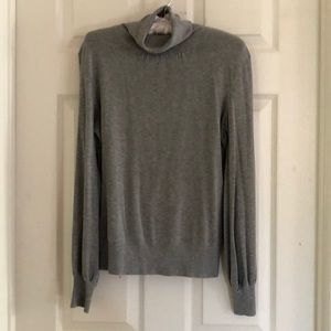 H&M grey turtleneck sweater